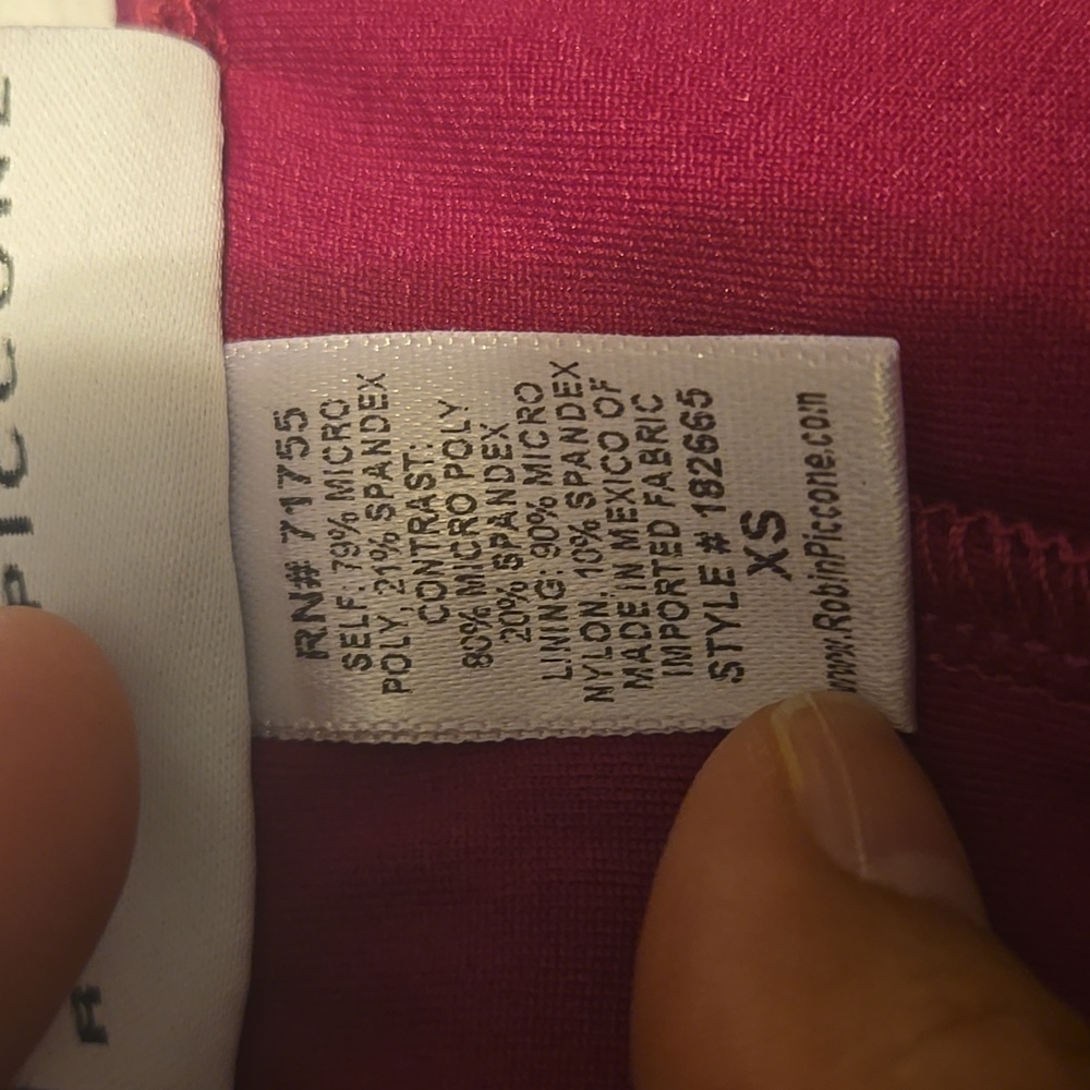 NWT Robin Piccone Perla Bikini Color Orchid Size XS - Picture 7 of 7